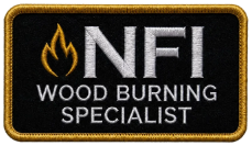NFI Wood Burning Specialist patch