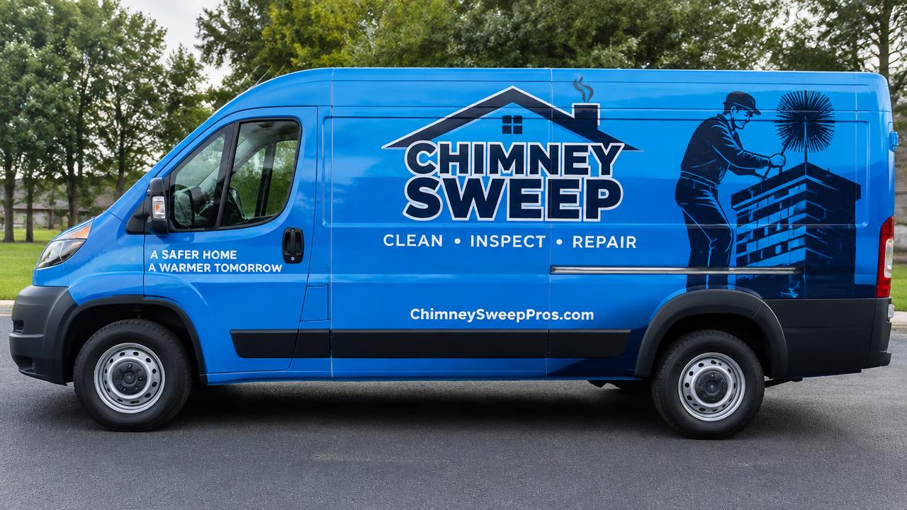Thompson Chimney service van